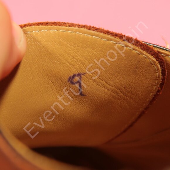 Paul Stuart Shoes Mens 9 Brown Cap Toe Oxford Sestiere Dainite Soles Italy - Picture 11 of 11